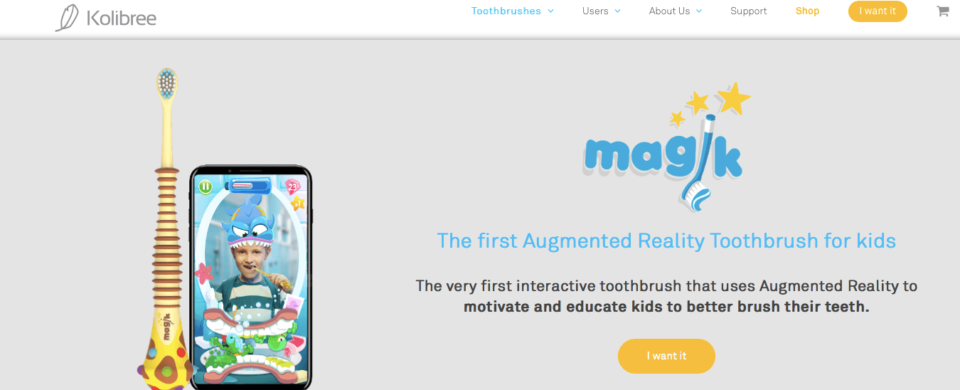 Ecommerce Landing Page Example Kolibree