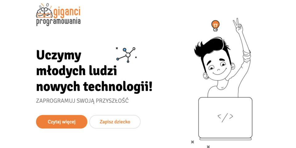 landing page edukacyjny