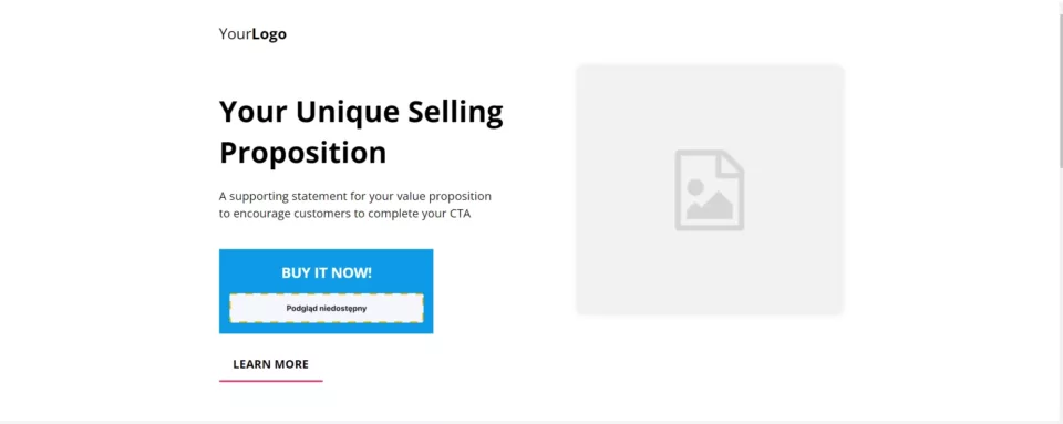 Landing Page Template