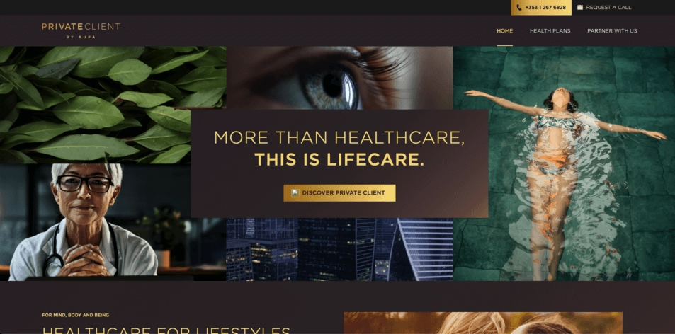Seguro de saúde (landing page)